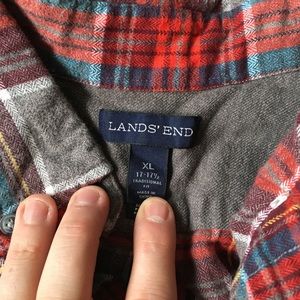 Lands End Flannel